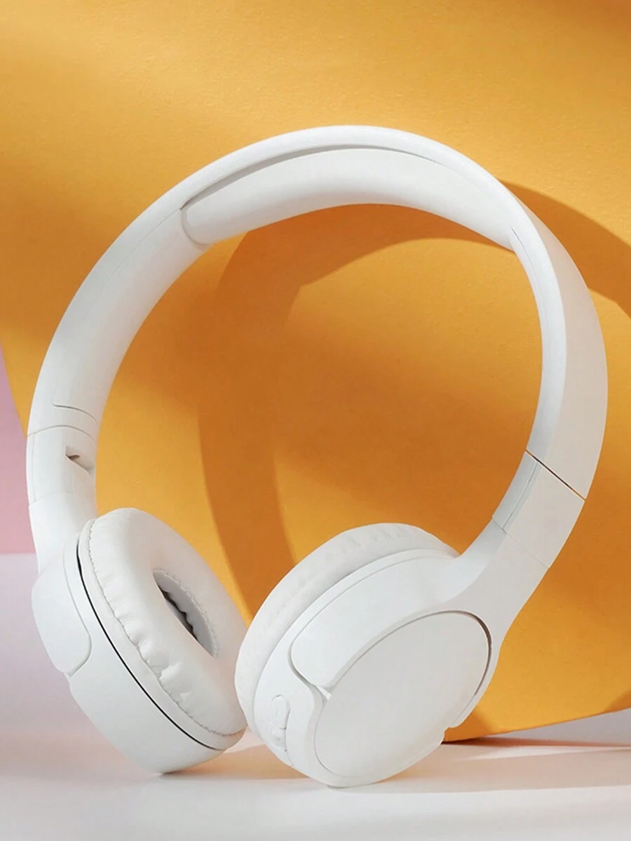 AKKHOO 無線耳罩式耳機,可摺疊立體聲音效,搭載jerry 5.3晶片,長達超長電池壽命及智慧降噪功能,適用於遊戲