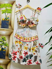 Women Dresses - Màu be - Xem 2
