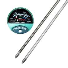 1 Peça Medidor De Umidade Do Solo 3 Em 1, Testador De Luz E Ph Para Cuidados Com Plantas Internas/externas