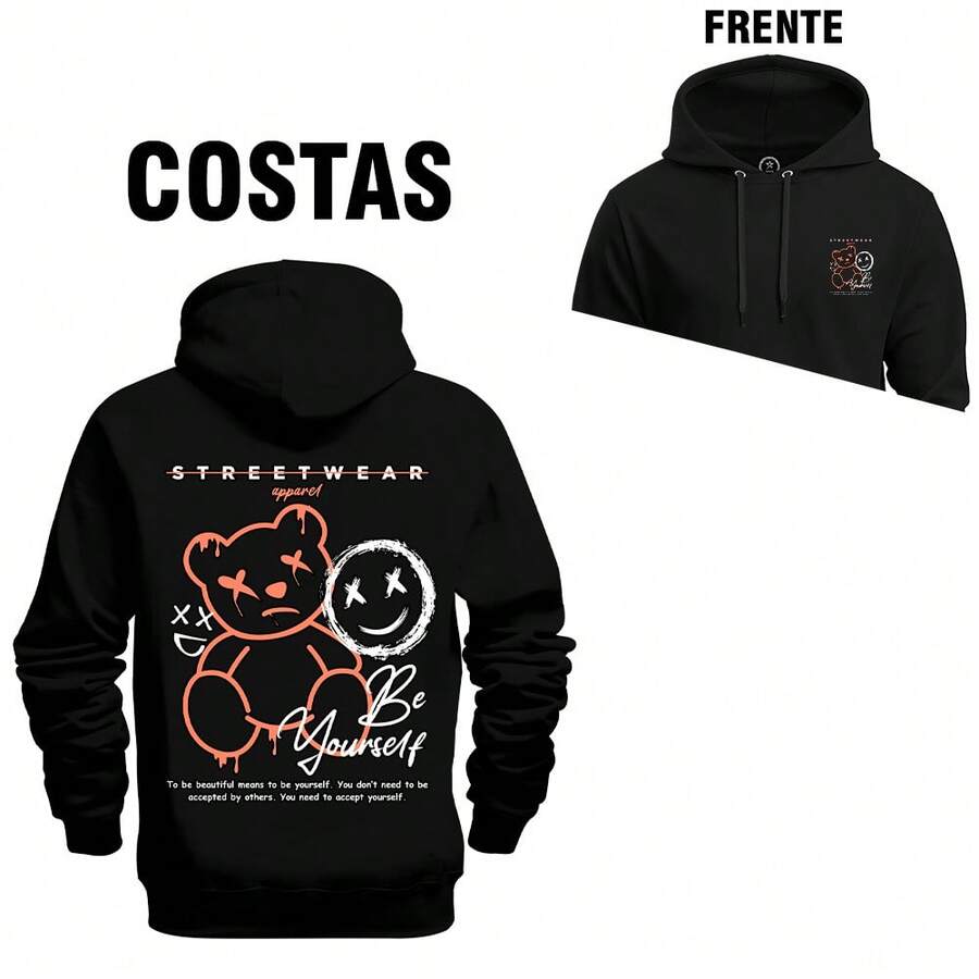 Nexstar Men Sweatshirts - 黑色 - 查看 1