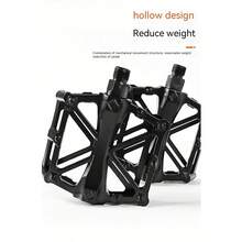 1入組自行車踏板,鋁合金製造,防滑,擴大並加寬,自行車零件 - 紅色 - 查看 7