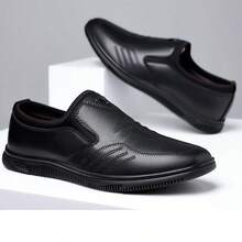 Nam Giày lười Cổ thấp Giải trí Giày dép - màu đen - Xem 5