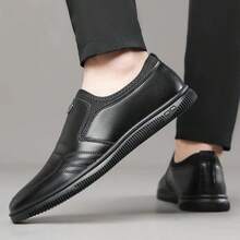 Nam Giày lười Cổ thấp Giải trí Giày dép - màu đen - Xem 3