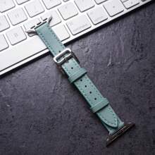 经典时尚轻质男女修身纯色小腰皮革 Apple Watch 表带 兼容 Apple Watch 1/2/3/4/5/6/7/8/9 超级系列 Apple Watch 表带 轻质运动纯色小腰皮革 (38mm/40mm/41mm/42mm/44mm/45mm/49mm) Apple Watch 表带作为送给返校学生的礼物 - 38mm/40mm/41mm - 查看 9