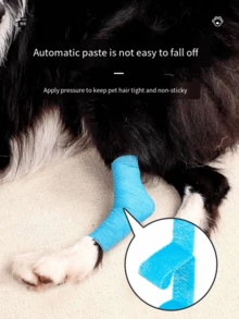 1pc Pet Dog Anti-Dirty Leg Guard Sticky Bandage For Outdoor Use - Multicolor - View 7