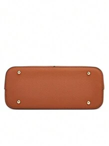 2025新款欧美进口荔枝纹时尚女士手提包女士单肩包和斜挎包