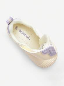 Balabala 寶寶春秋季通用防滑底幼兒鞋,柔軟透氣舒適平底鞋 - 紫色 - 查看 6