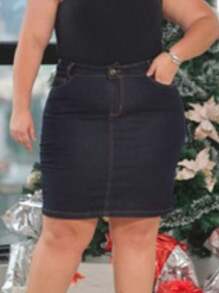 Women Skirts - Màu xanh ngọc - Xem 1