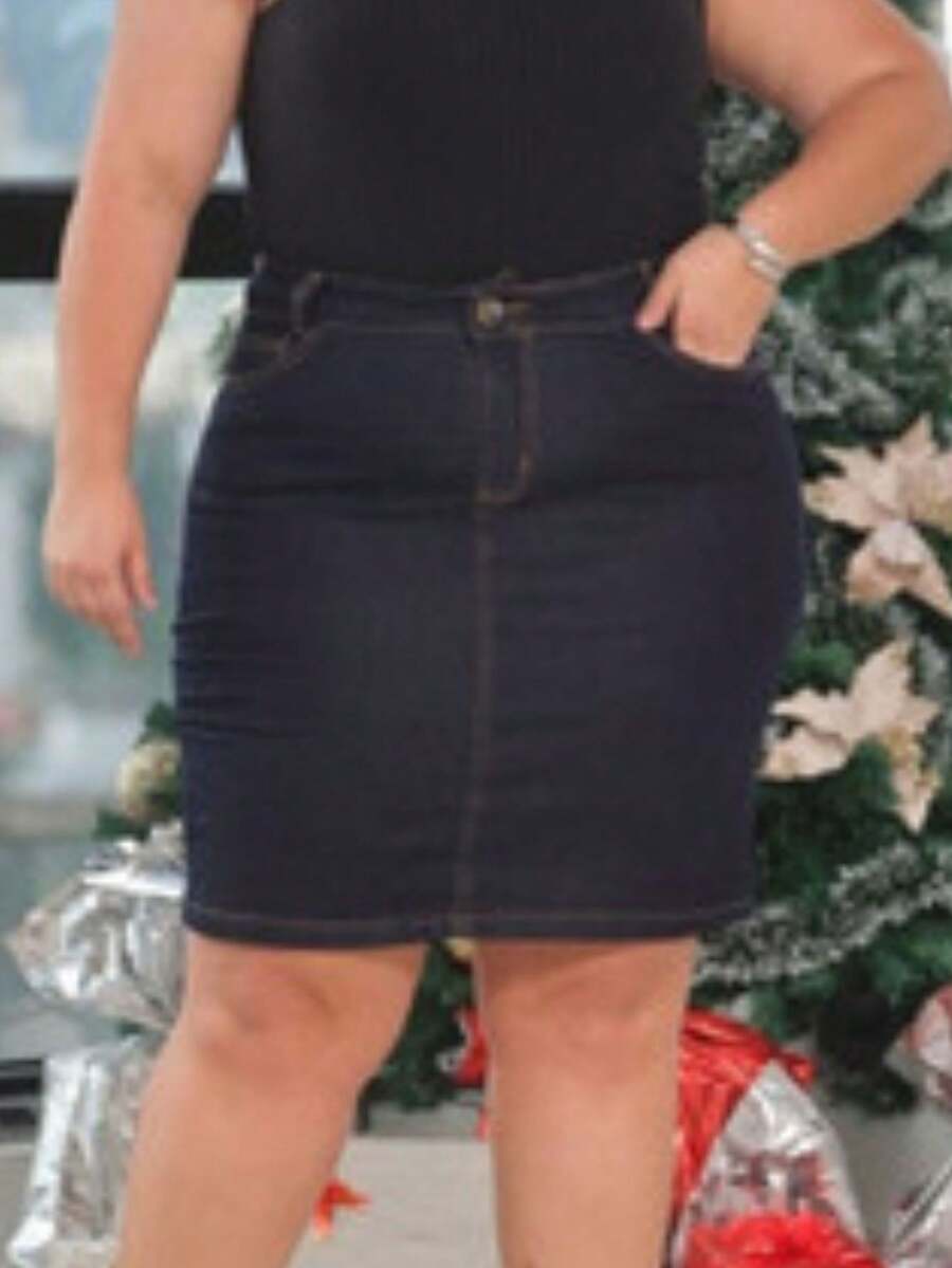 Women Skirts - Màu xanh ngọc - Xem 1