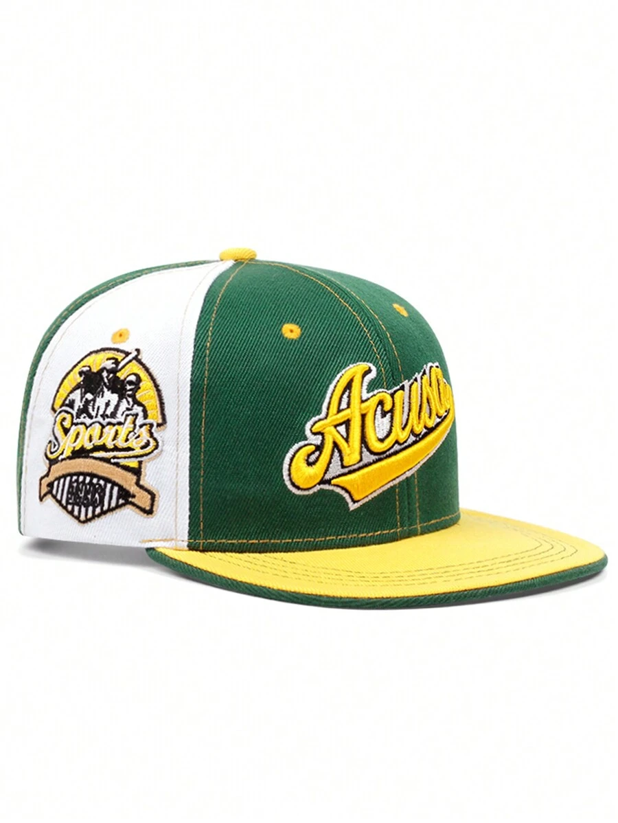 1pc Acusa Embroidered Personalized Fashion Hip-Hop Baseball Cap For Men Street - Multicolor - View 1
