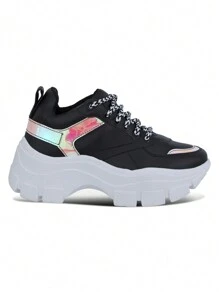 Women Casual Shoes - 黑色 - 查看 4