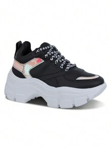 Women Casual Shoes - 黑色 - 查看 1