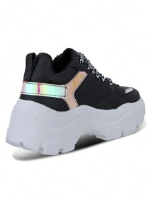 Women Casual Shoes - 黑色 - 查看 2