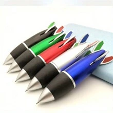 Creative Four Color Rocket Pen, Aerospace Ballpoint Pen, Stationery, Ledger Pen - Red - View 2