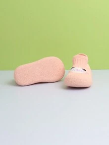 Không giới tính Em bé Quần lọt khe Chống trượt & Chống rơi Gầy Mùa hè Mùa thu Em bé Giày dép Đế mềm Không trượt Giày dép - Hồng - Xem 5