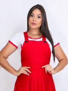 Women Dresses - Đỏ - Xem 1