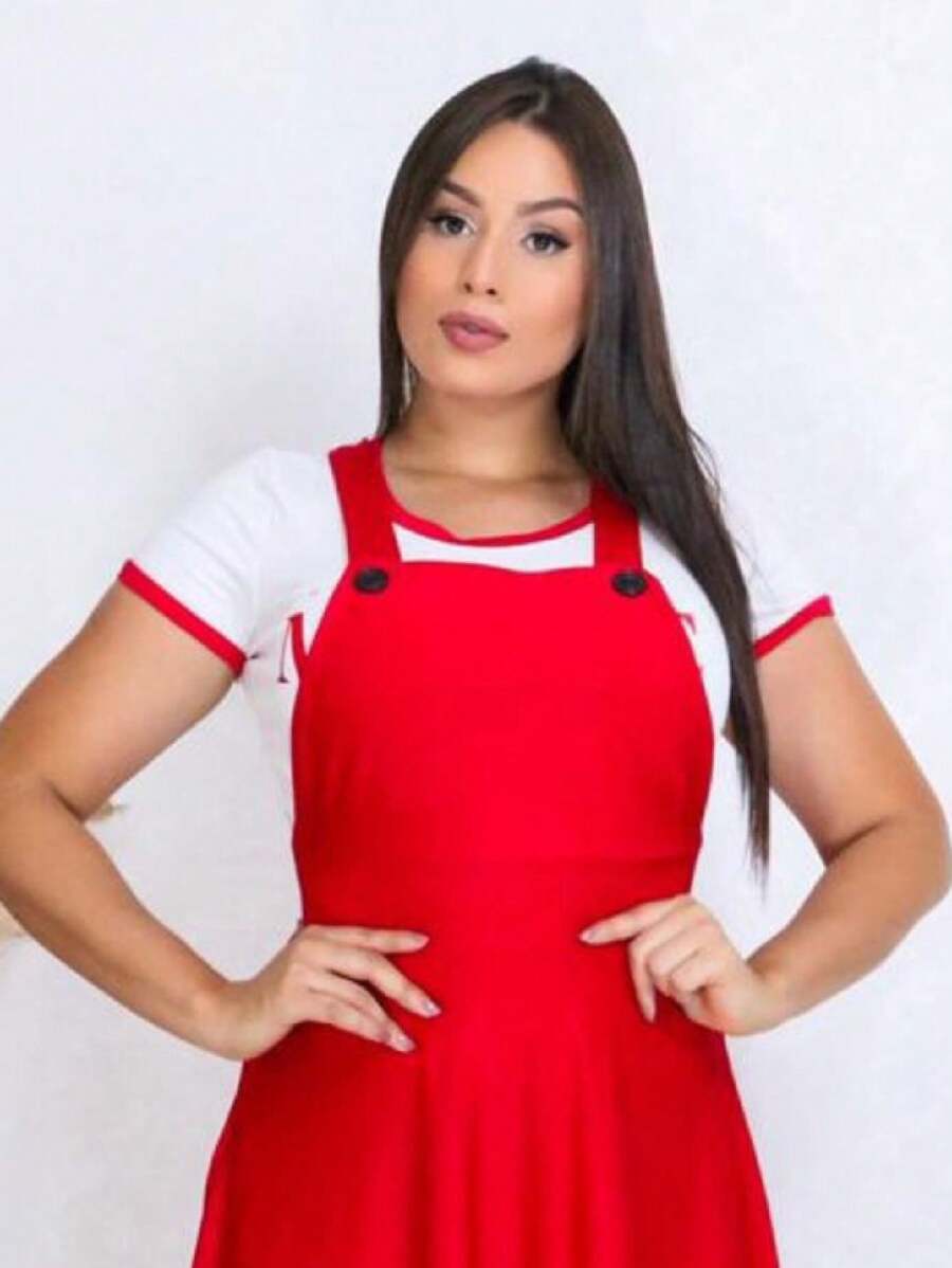 Women Dresses - Đỏ - Xem 1