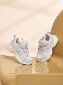 Balabala 巴拉巴拉男女童时尚运动鞋 - 粉色 - 查看 4