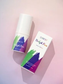 QIBEST Barra De Pintura Facial Body Crayon, Perfecta Para Fiestas De Fanáticos De Deportes Y Fanáticos (béisbol, Rugby, Etc.) - Amarillo - Ver 4