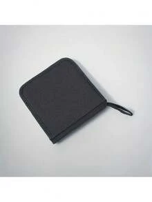 40pcs CD/DVD Case Holder: Portable Wallet Disc Storage Binder For Car, Home & Travel - Keep Your Discs Organized! - Black - View 4