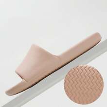 Nuove ciabatte alla moda e versatili in EVA, sandali da uomo e donna per coppie in finta pelle, con texture di alta qualità in pelle, per uso interno ed esterno, bagno, casa, con suola piatta antiscivolo morbida e confortevole, adatte per tutte le stagioni - Rosa antico - Visualizzare 7