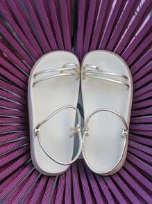 Women Flats - 金色 - 查看 5