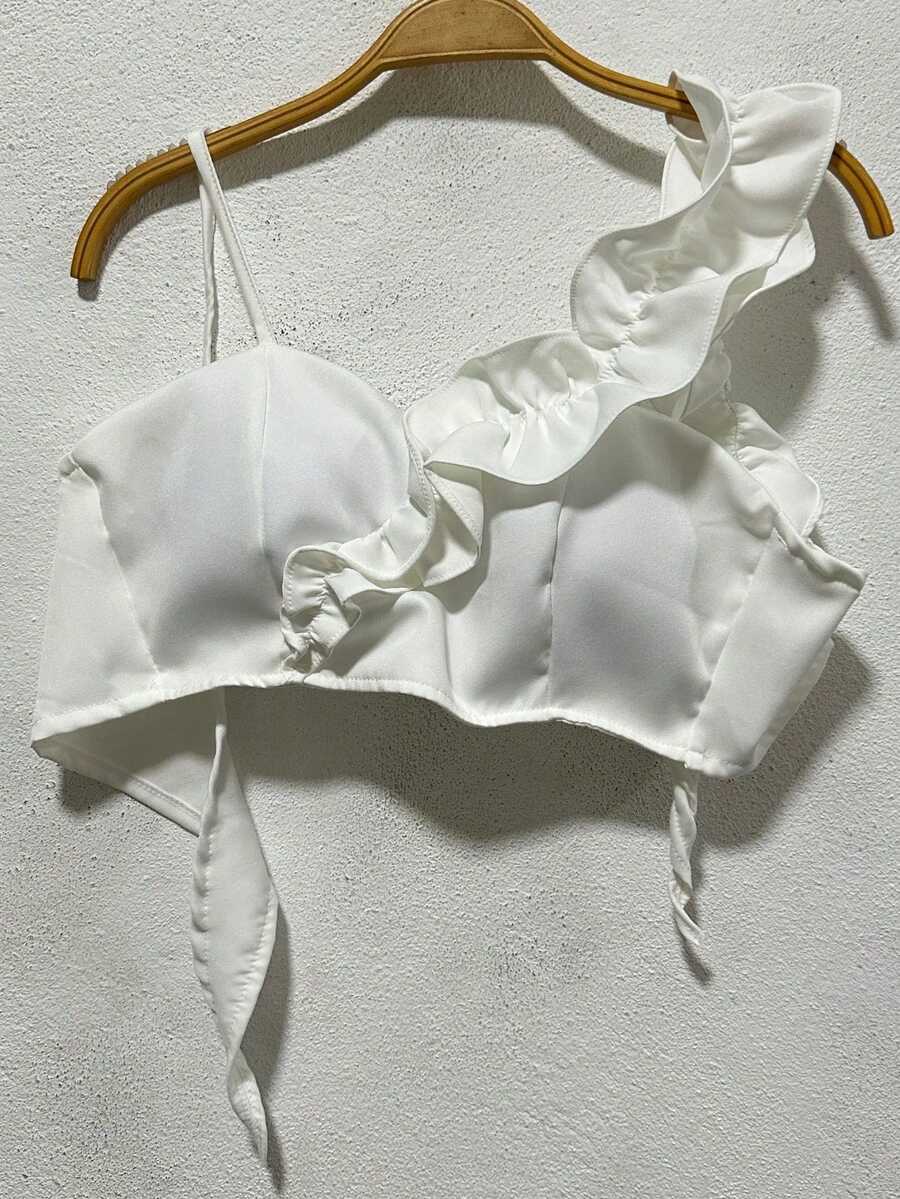 Women Tops - 白色 - 查看 1