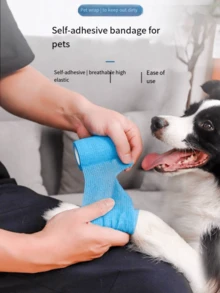 1pc Pet Dog Anti-Dirty Leg Guard Sticky Bandage For Outdoor Use - Multicolor - View 6