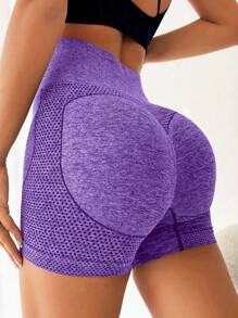 Women Safety Shorts - Màu tím - Xem 2