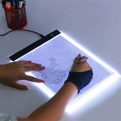 1pc A4/A5 Ultra-Thin Portable LED Art Craft Light Pad, USB Powered Trace Light Box With Three-Level Brightness, Suitable For Painting, Sketching, Diamond Art, Office, School, Drawing, Markers, Stationery, Christmas And Thanksgiving Gifts, Back To School Supplies