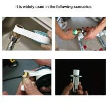 3 chiếc băng keo ống nước PTFE, băng keo niêm phong không dầu, băng keo niêm phong ren, băng keo niêm phong ren ống màu trắng, vật liệu thiết yếu cho gia đình - Màu xanh lam - Xem 6