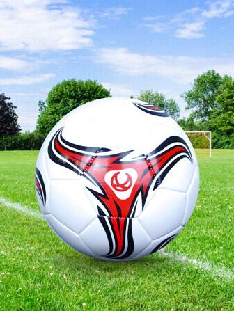 1Pc Soccer Ball/Football,Durable, Soft, And Bouncy-Ideal For Training, Exercise, Suitable For Indoor/Outdoor Use On Beaches, Lawns, Yards, And Various Surfaces.