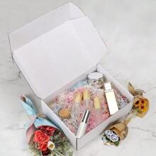 20入組6 X 4 X 1.5英寸白色小型郵寄裝箱,瓦楞紙板箱,適用於小型企業包裝,工藝節日聖誕禮品包裝 - 白色 - 查看 6