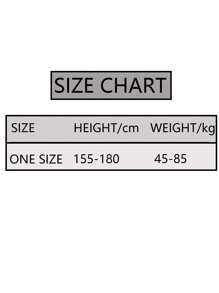 Solid Plus Size Tights - Apricot - View 5