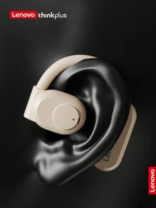 Lenovo Lp76 Tws 無線耳機藍牙5.3,低延遲遊戲運動耳機,hifi立體聲,降噪耳塞 - 白色 - 查看 4