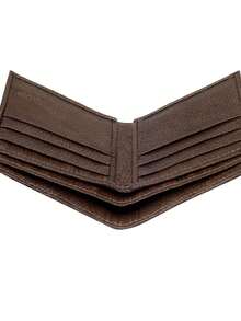 BILLETERA DE PIEL PARA CABALLERO MOD. BASICA FLOTER COBRE - Bronce - Ver 4