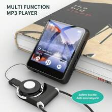 SWOFY 32GB觸屏便攜式MP3播放器附喇叭，支援高達128GB - 黑色 - 查看 2