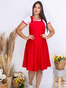 Women Dresses - Đỏ - Xem 2
