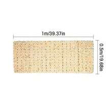 1Pc 0.5x1M Artificial Flower Trellis Screen Garden Fence Roll Privacy Screen Balcony Cover - White - View 3