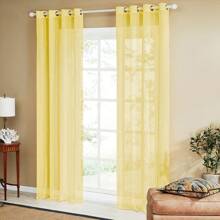 1 Pieza Cortinas Minimalistas Estilo Moderno Nórdico Color Sólido - Adecuado Para Dormitorio, Sala De Estar, Habitaciones De Hotel, Etc.