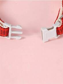 1 szt Wzór W Pepitkę Kokarda Obroża dla zwierząt Z Klamra trakcyjna Dla Dekoracje ( Szyja Obwód cm )