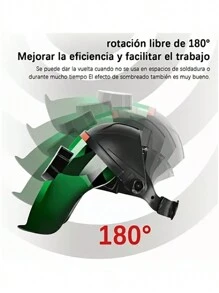 Careta Para Soldar Con Oscurecimiento Automático, Pantalla - Verde - Ver 5