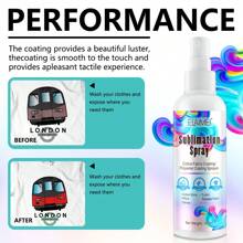 100ml ELAIMEI de Rociador de Preimpregnación de Sublimación de Secado Rápido Resistente al Desgaste para Ropa de Color Claro y Proyectos DIY