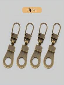 Detachable Zipper Head, Universal Zipper Head Accessories ForCoat Shoes Boots, Metal Pull Lock Pendant Pull - Multicolor - View 8
