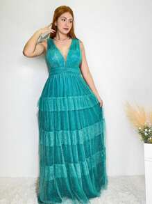 Women Dresses - 綠色 - 查看 3