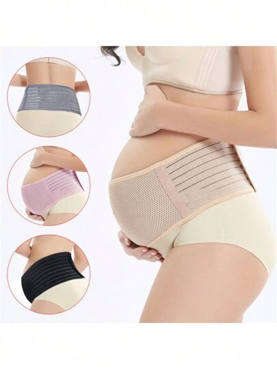 1入孕婦腹帶，可調節懷孕期間腹部、骨盆、腰部和背部支撐帶，減輕疼痛