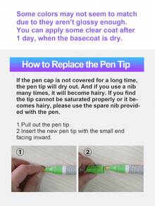 Touch Up Paint Compatible With IPhone (11Pro/11Pro Max Midnight Green),IPhone Touch Up Paint Pen, Two-In-One Scratch Remover For Deep Scratches, Special-Purpose Repair Paint Pen Universal Color Optional Compatible With IPhone (1 Pack) - Midnight Green - View 7