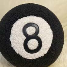 1 件毛绒 3D 运动主题装饰抱枕，包括足球、篮球、足球、网球、台球，适合沙发、家居装饰、所有季节