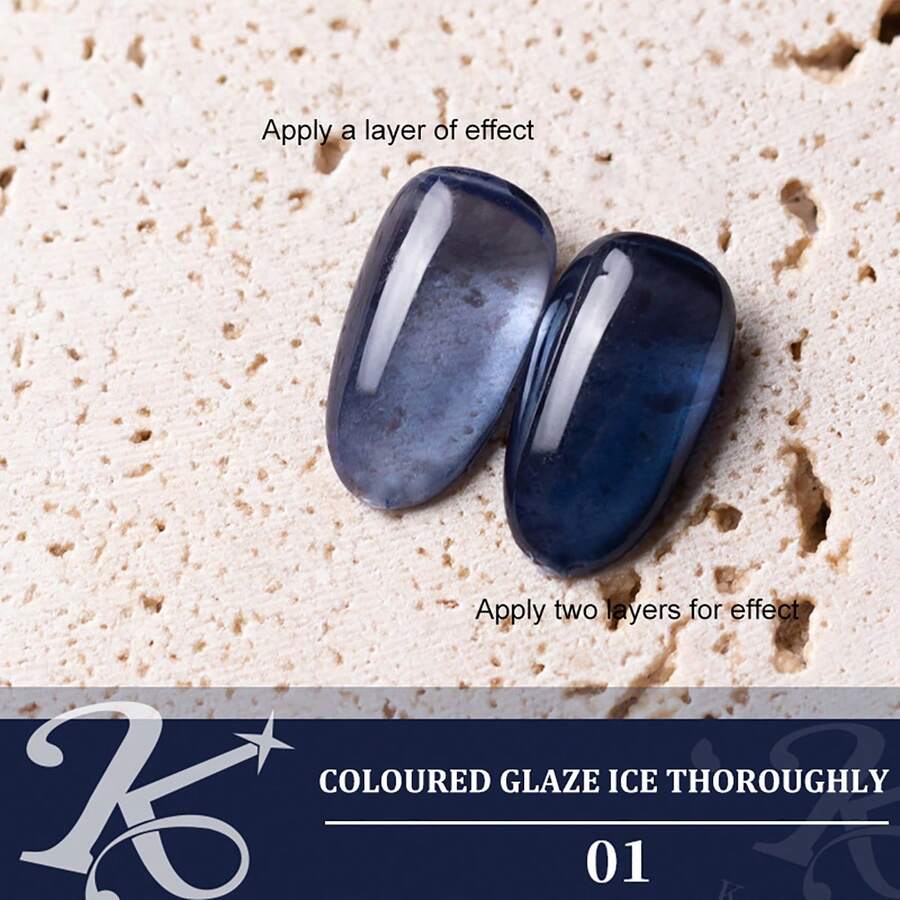 SKVP 1個15ml果凍裸色凝膠指甲油,半透明的夏季冬季指甲迷彩浸泡式uv Led指甲凝膠,純彩凝膠指甲油,適用於家庭自己做美甲 - 多種顏色選擇美麗的裸色指甲藝術