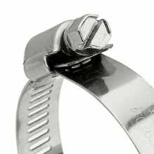 101-Piece Stainless Steel Hose Clamp Kit, No Driver Kit - Silver - View 3